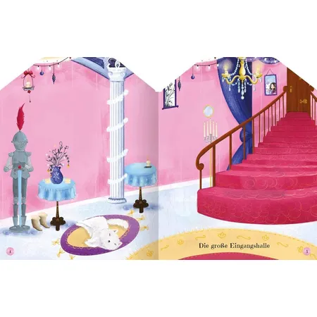 ars Edition Prinzessin Schneeflöckchen - Zauberhaftes Stickerbuch mit über 200 Stickern