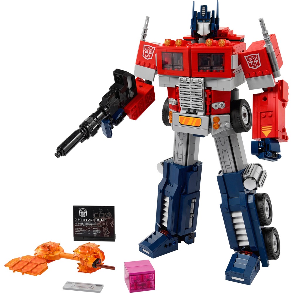 LEGO Icons 10302 Optimus Prime Transformers Roboter-Modellset