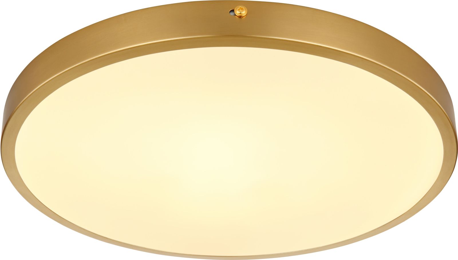LED-Deckenleuchte - messingfarben - Ø 25 cm