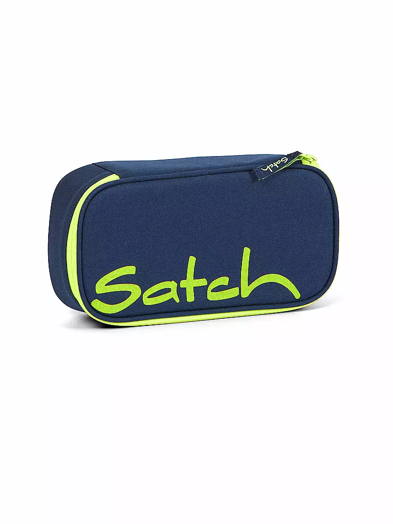 SATCH Schlamperbox Toxic Yellow dunkelblau