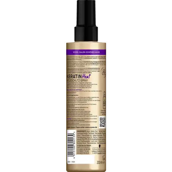 Hitzeschutz Spray Keratin Heat