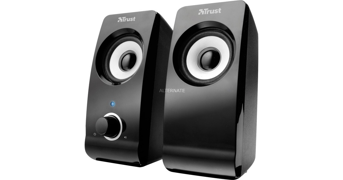 TrustRemo 2.0 Speaker Set pc-luidspreker  (Zwart, 17595)