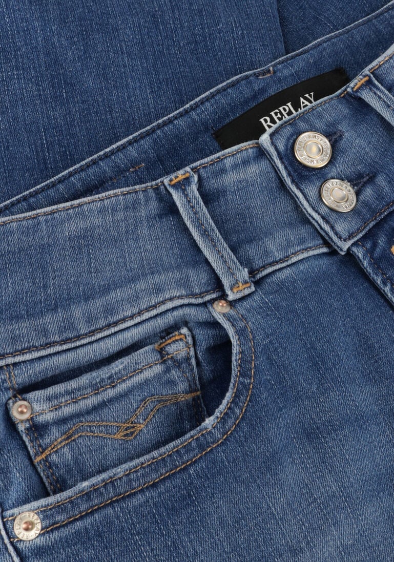 REPLAY blauwe replay flared jeans newluz flare pants
