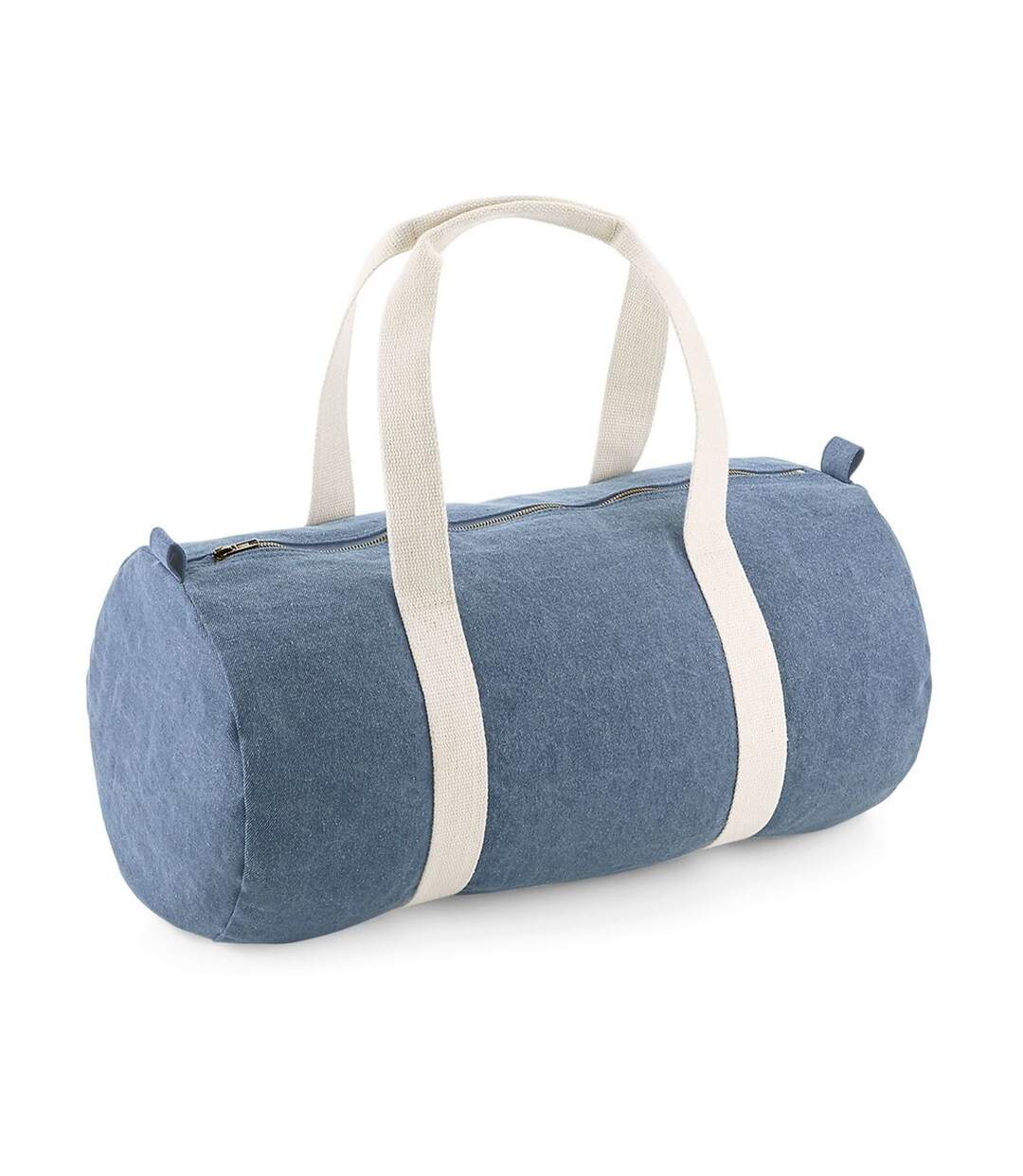 Sac voyage polochon denim - BG646 - bleu clair