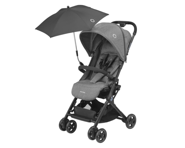 Lara² 0 - 4 Y   0 - 22 kg    Äußerst kompakt und federleicht |    Gepolsterter und atmungsaktiver Sitz |    Zwei Einkaufskörbe |    Kompatibel mit Baby-Autositzen  |