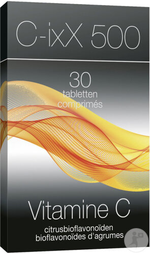 ixX Pharma C-ixX 500 Vitamine C 500mg Immunité 30 Comprimés