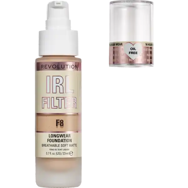 IRL Filter Longwear Foundation F8