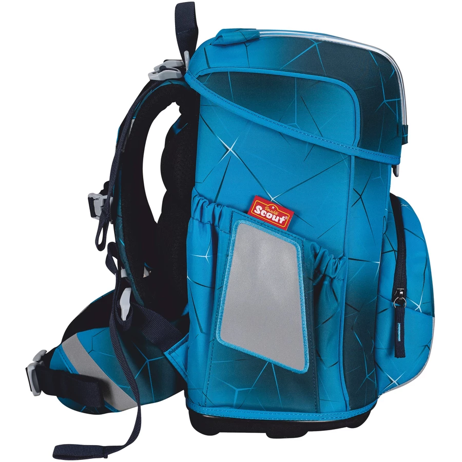 Scout Neo Exklusiv Safety Light - Schulranzen Set 5tlg. Polar Blue