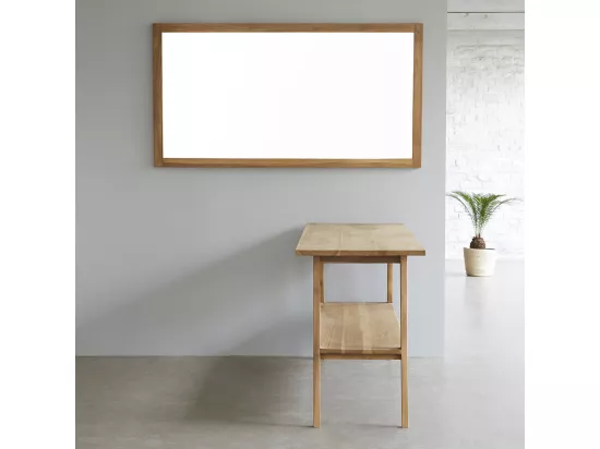 Meuble de salle de bain en teck massif 150 cm