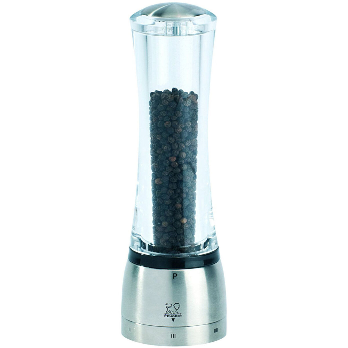 Daman Pepperkvern Akryl Rustfri Høyde 21 cm