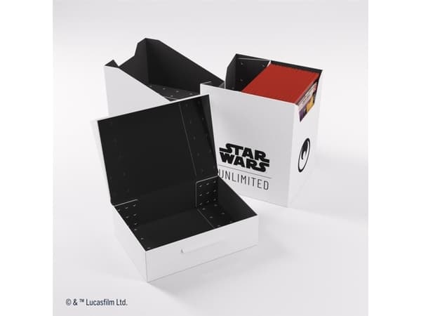Gamegenic Gamegenic: Star Wars Unlimited - Soft Crate - White/Black