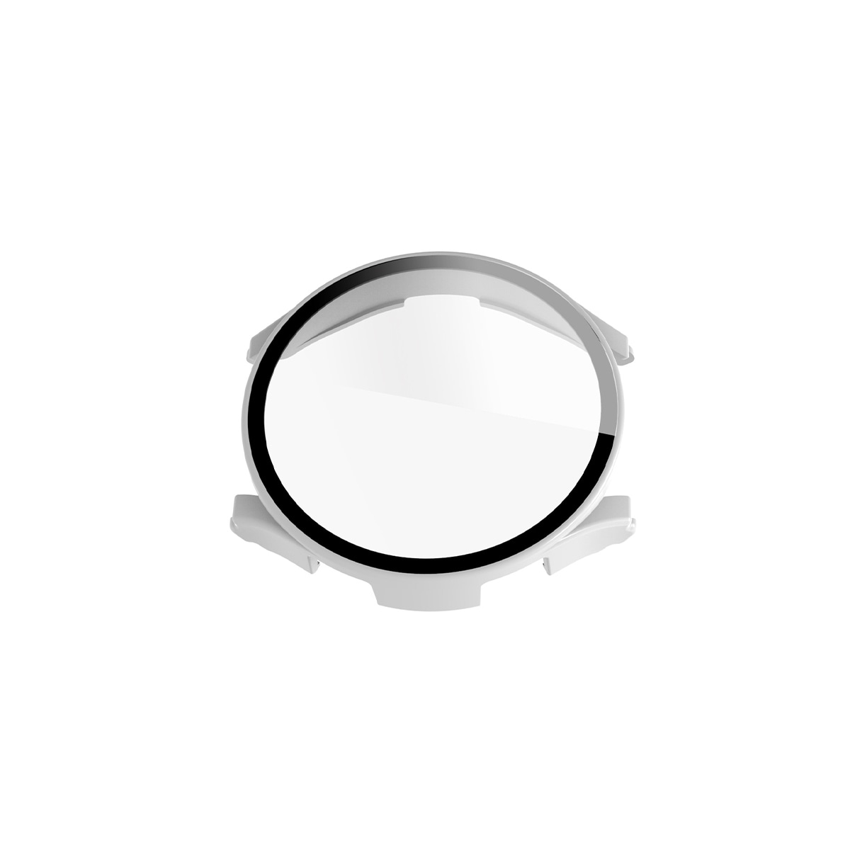 Veske med skjermbeskytter til Samsung Galaxy Watch 4/5 40 mm Hvit