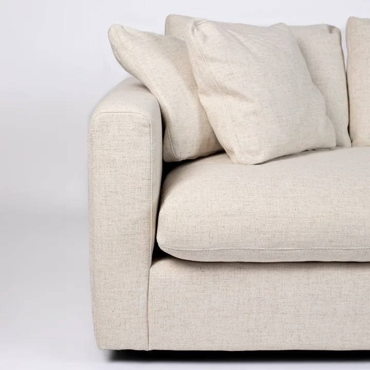 Zuiver - Sense 3-sitzer Sofa, grey soft