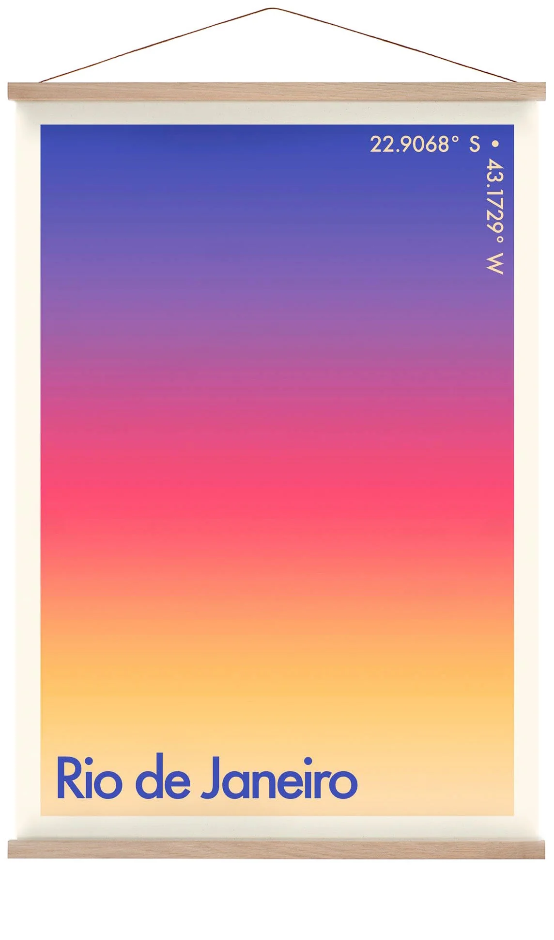 Rio de Janiero Sonnenuntergang Stadt