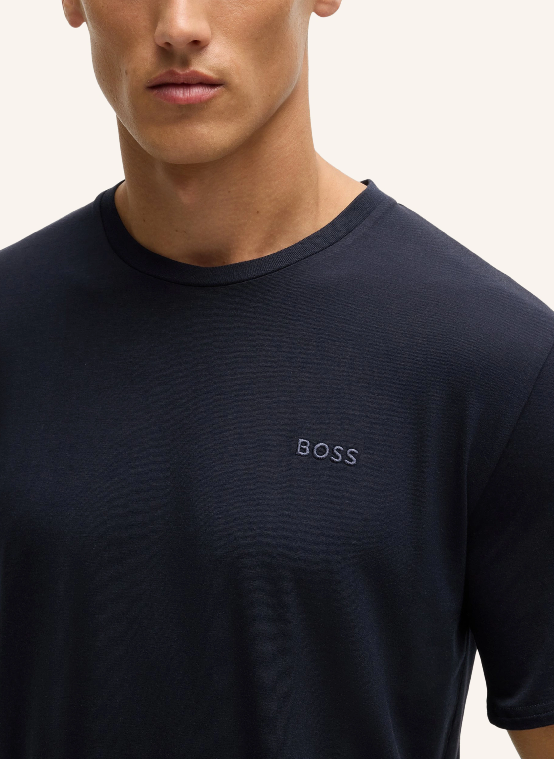 BOSS Pyjama-Set BAMBOO SHORT SET Regular Fit