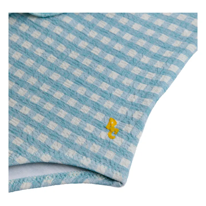 Bobo Choses Maillot 1 Pièce Vichy | Bleu Clair