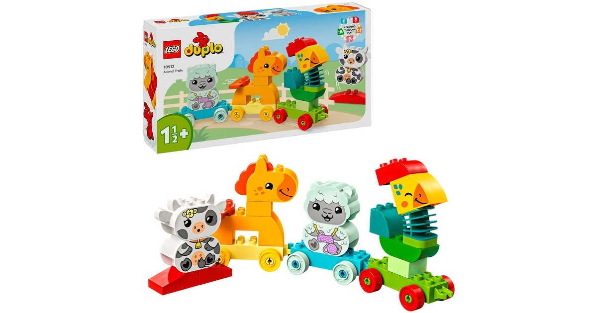 LEGODUPLO - Dierentrein Constructiespeelgoed  (10412)