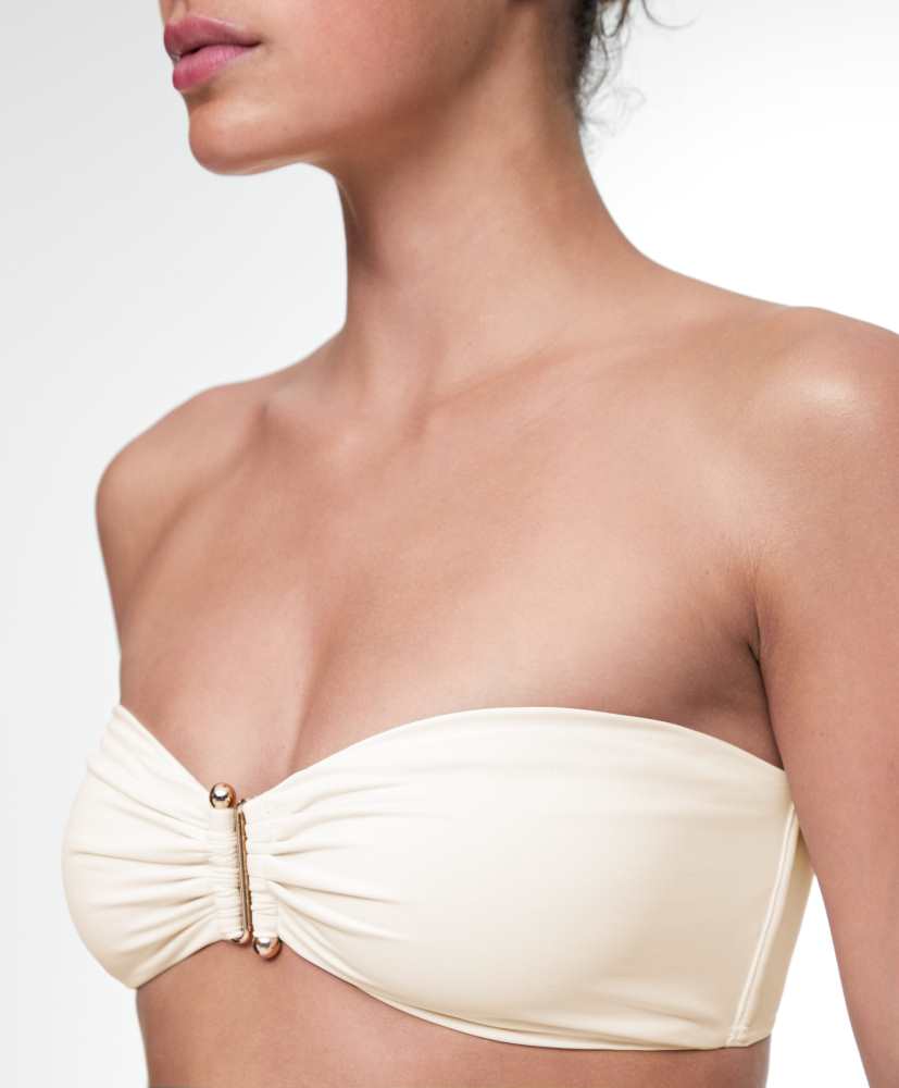 Top de biquíni bandeau