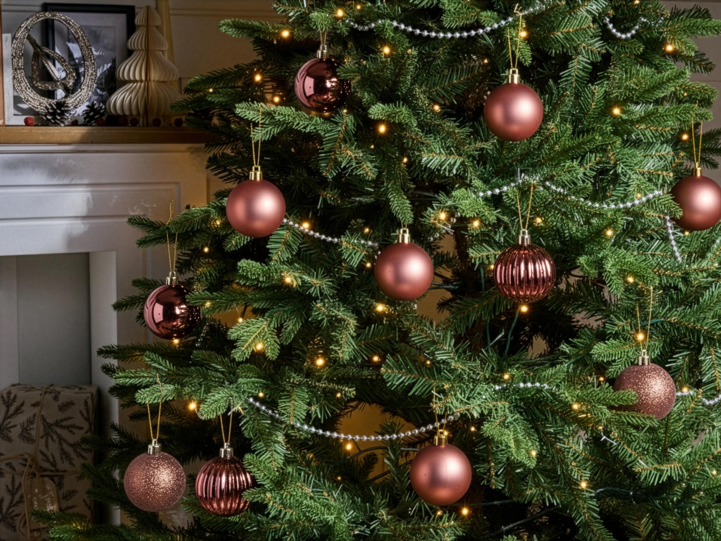 Set van 60 kerstballen ISOJARVI Bruin