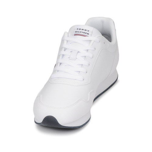 Tommy Hilfiger - CORE LO RUNNER PU LTH - Blanc / Rouge / Marine
