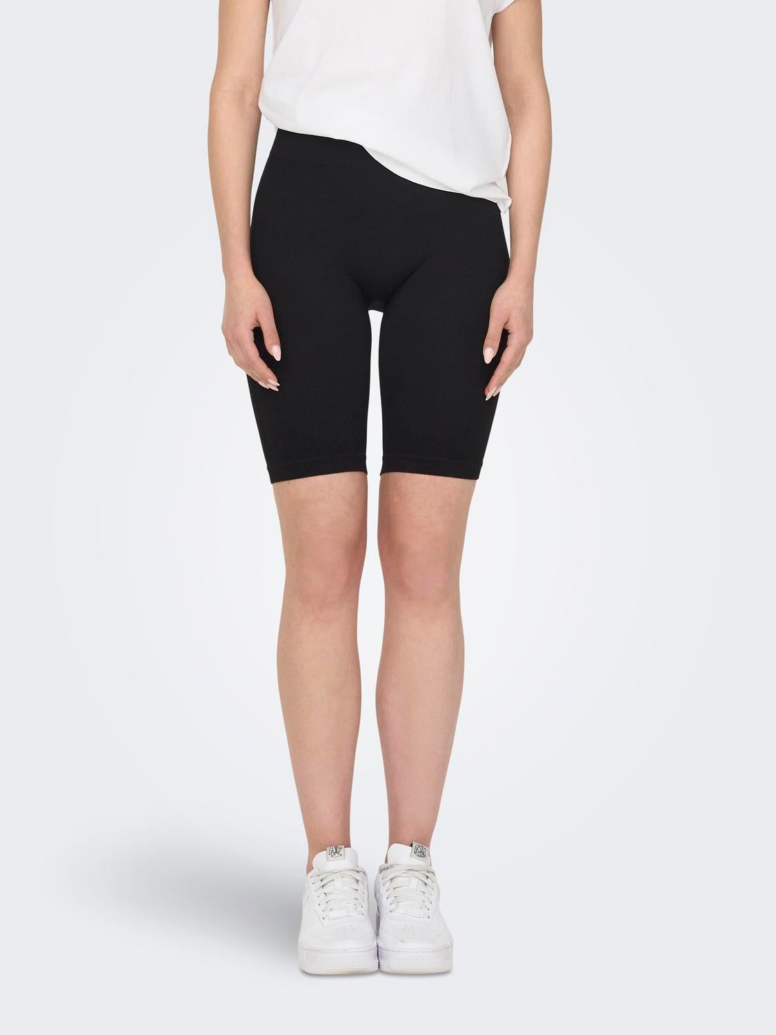 ONPJAIA Hohe Taille Slim Fit Shorts Black
