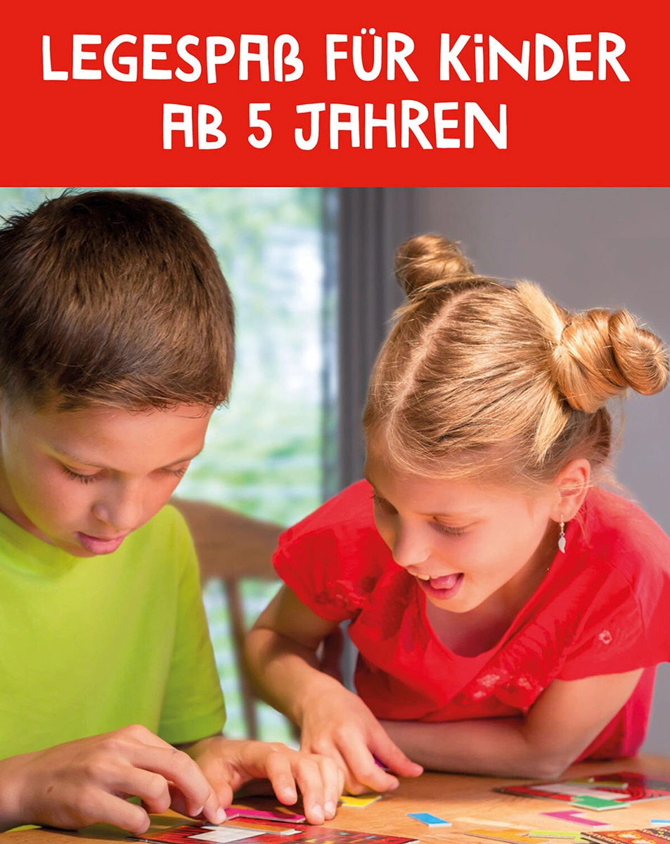 Puzzlespiel UBONGO! JUNIOR in bunt