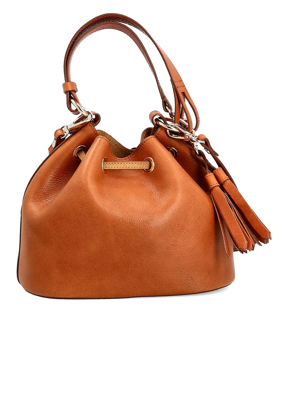 PETIT SEAU SISKIYOU CUIR CAMEL