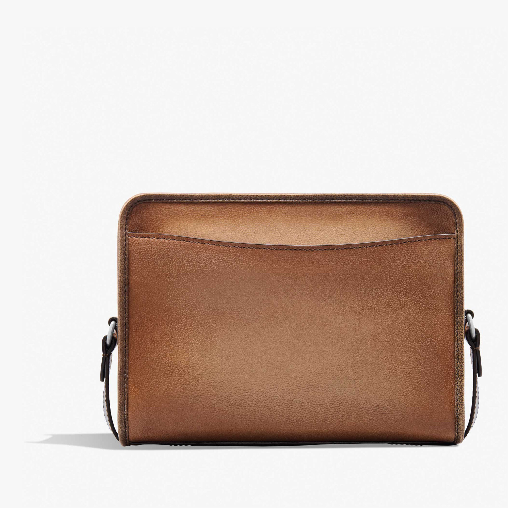 Sac Bandoulière Journalier En Cuir Scritto