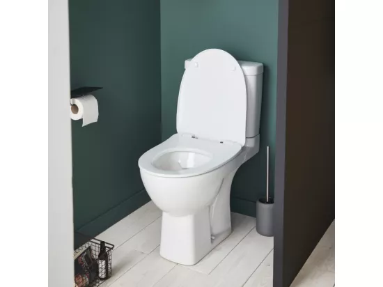 WC au sol sans bride JACOB DELAFON Odéon Up + abattant extra-plat