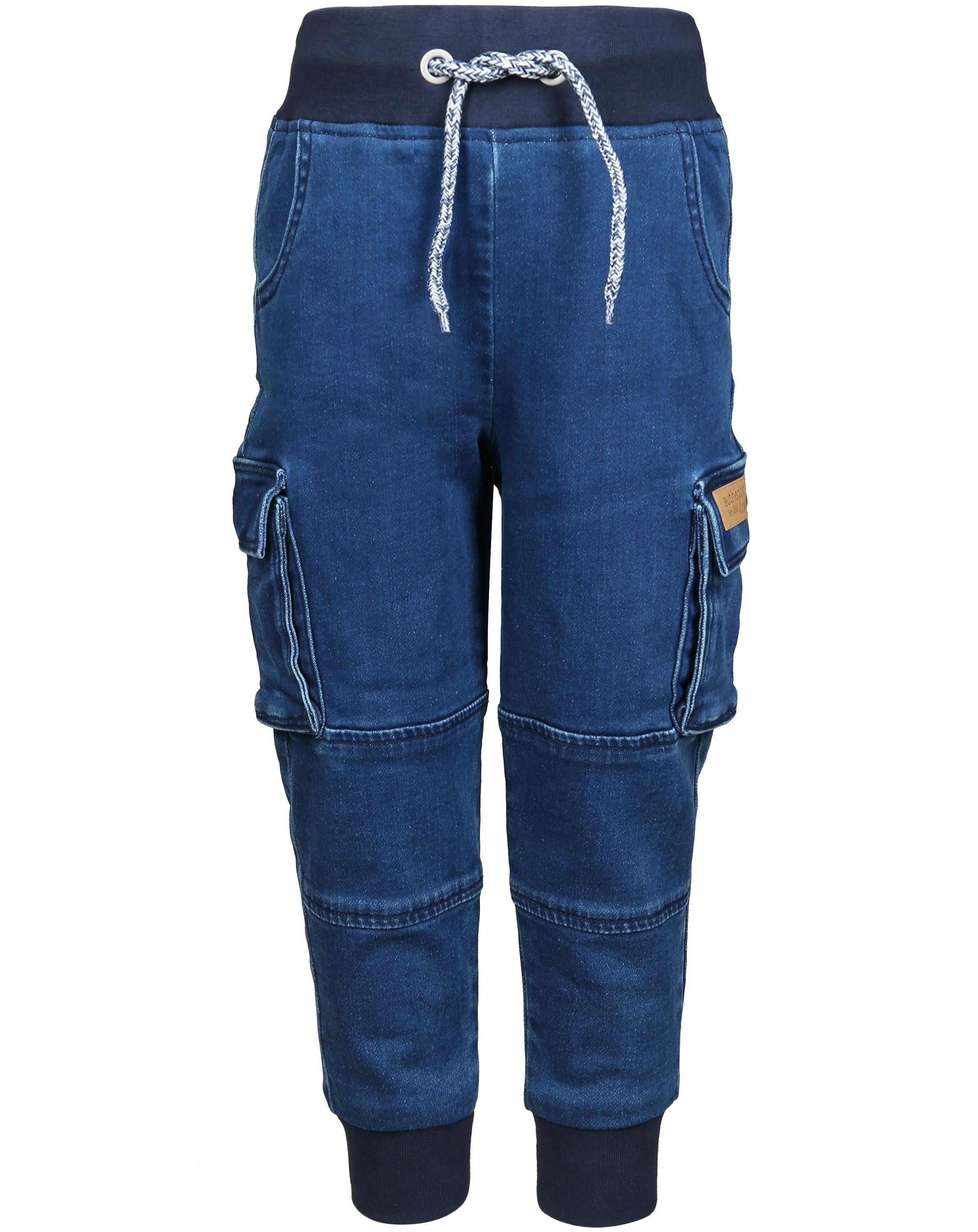 Denim-Cargohose CLASSIC in mittelblau