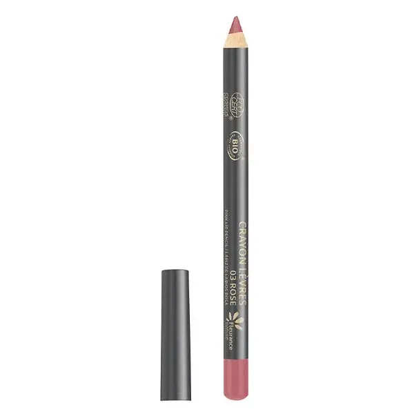 Fleurance Nature - Crayons à lèvres Rose Bio - 1g