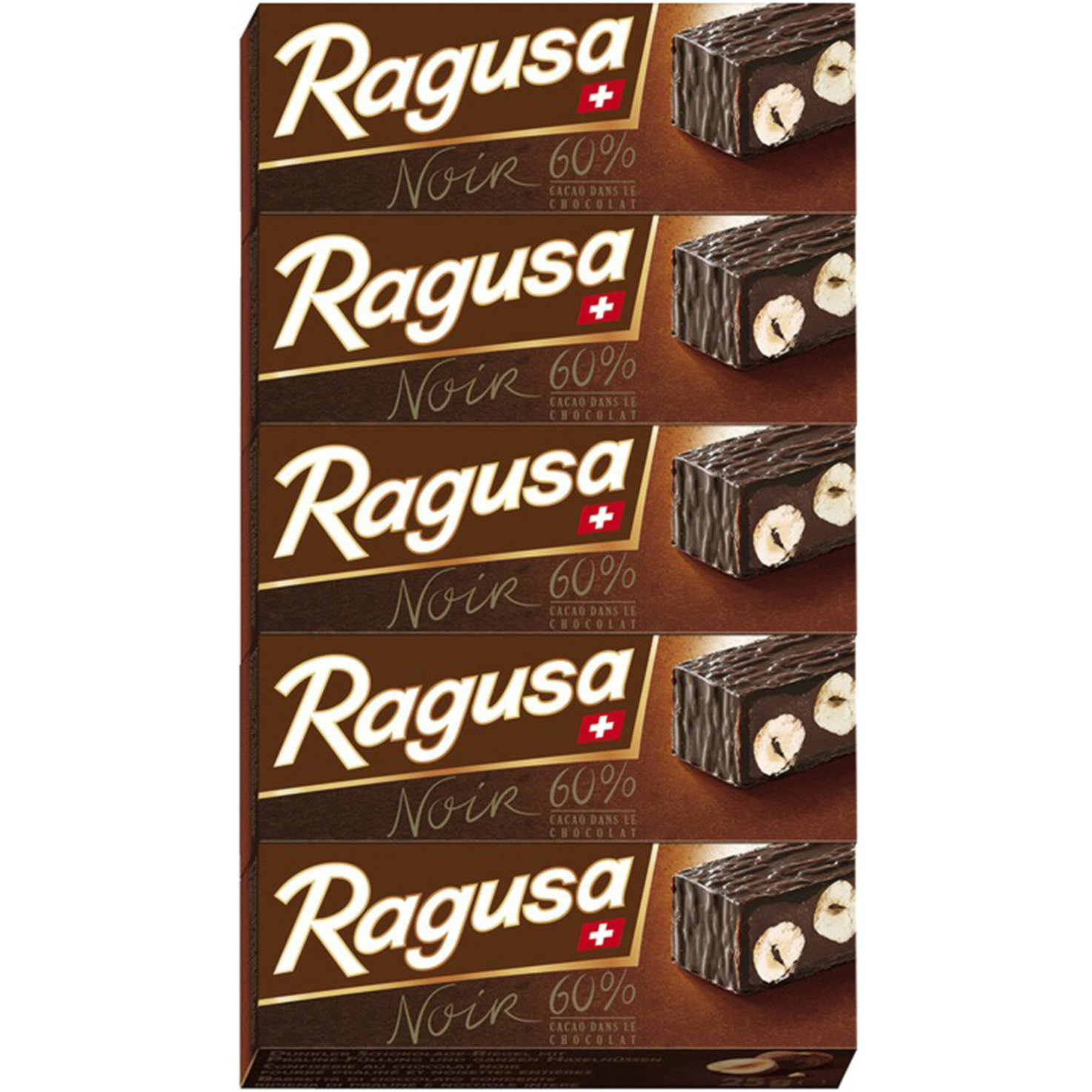 Camille Bloch Ragusa Riegel dunkel 5x25g