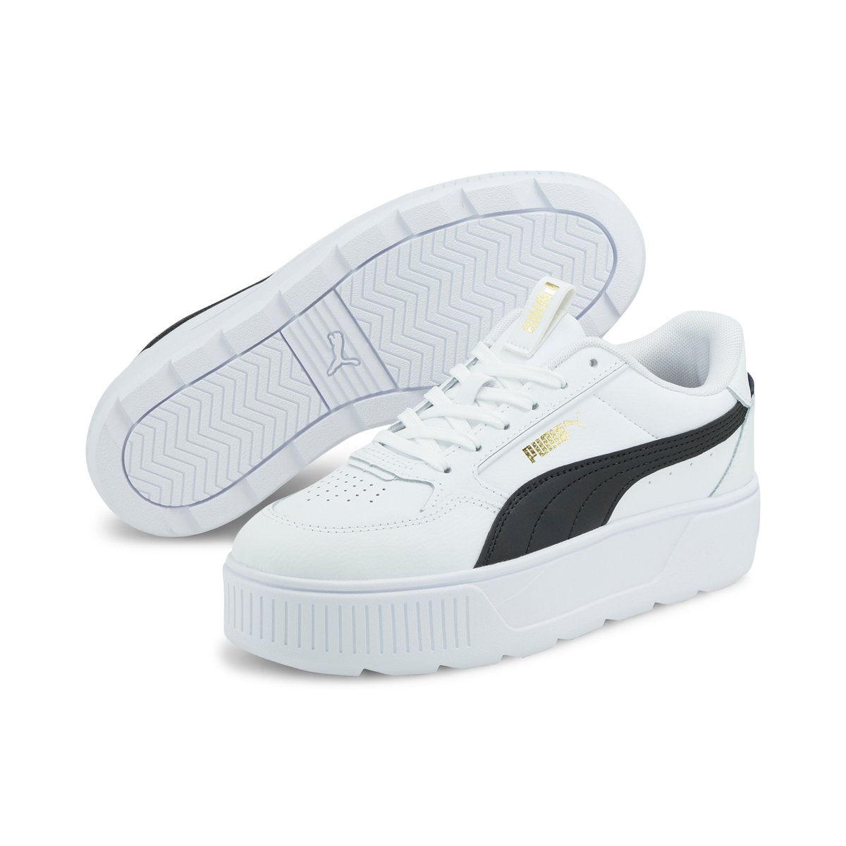 PUMA-Karmen rebel-Baskets - Talon plat - Autre Blanc