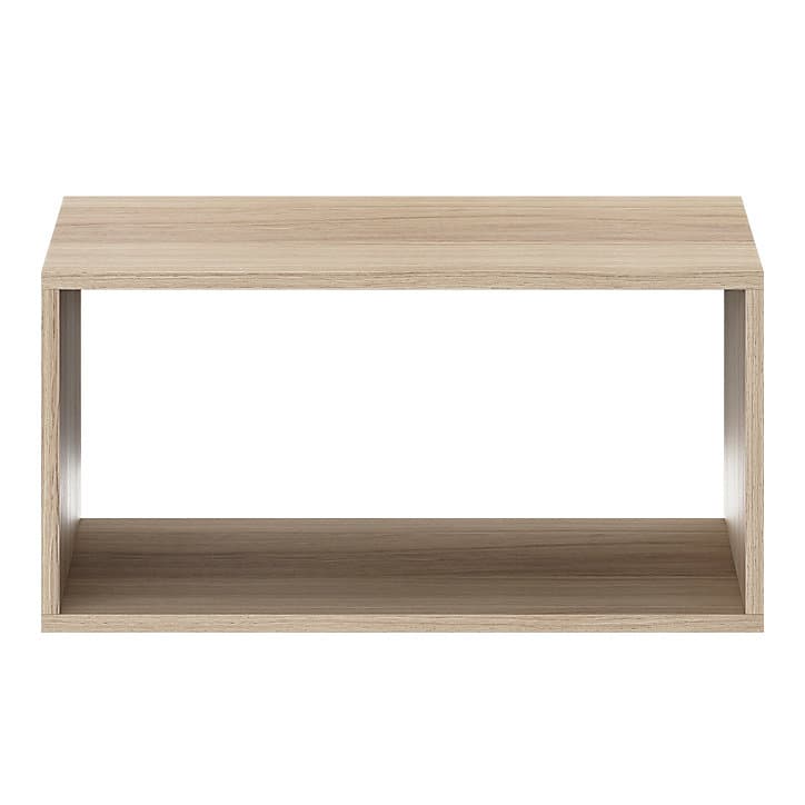 Étagère murale rectangulaire GoodHome Rigga effet chêne L. 60 cm