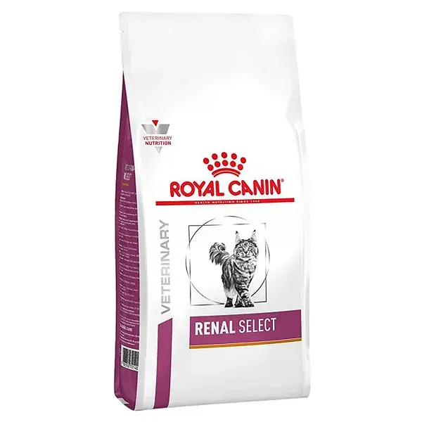 Ração seca Royal Canin Veterinary Renal Select para gatos, 2 kg