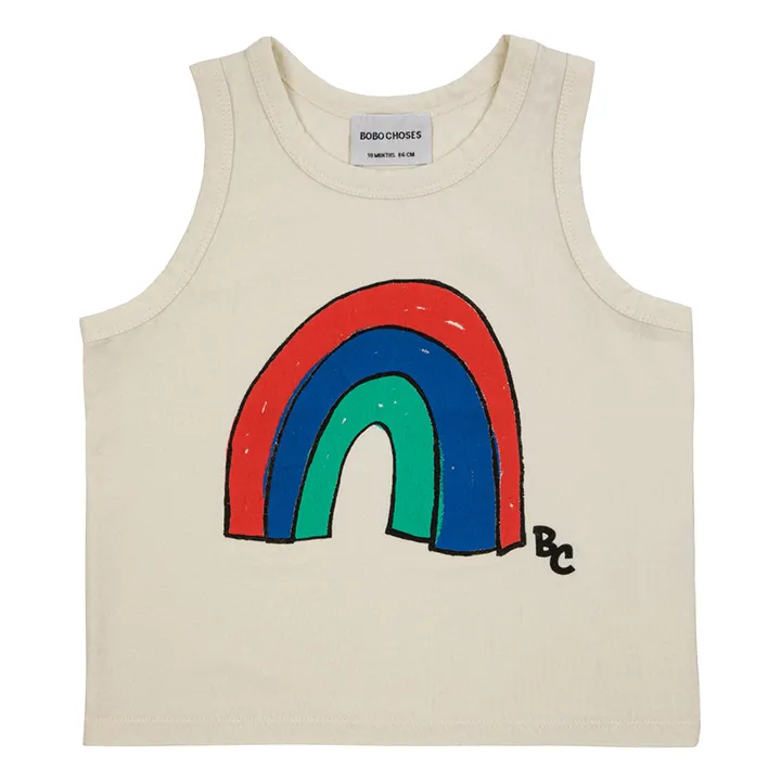 Bobo Choses Débardeur Arc-en-Ciel Bébé | Ecru