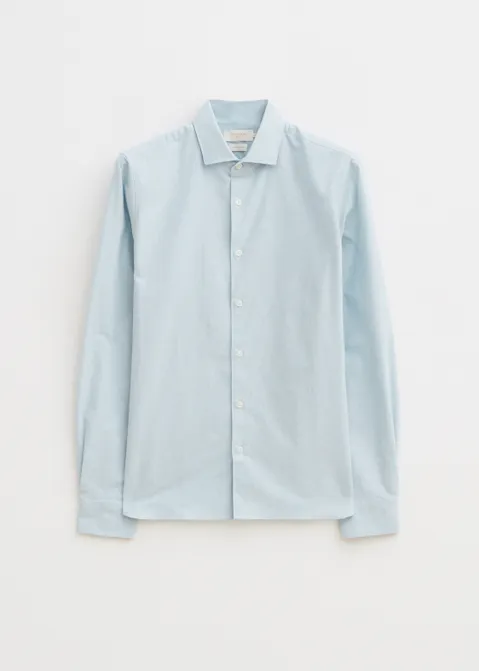 Overhemd chambray blauw (BLW.L)