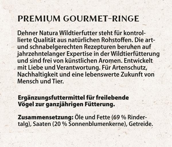 Dehner Natura Premium Wildvogel Gourmet-Ringe,
