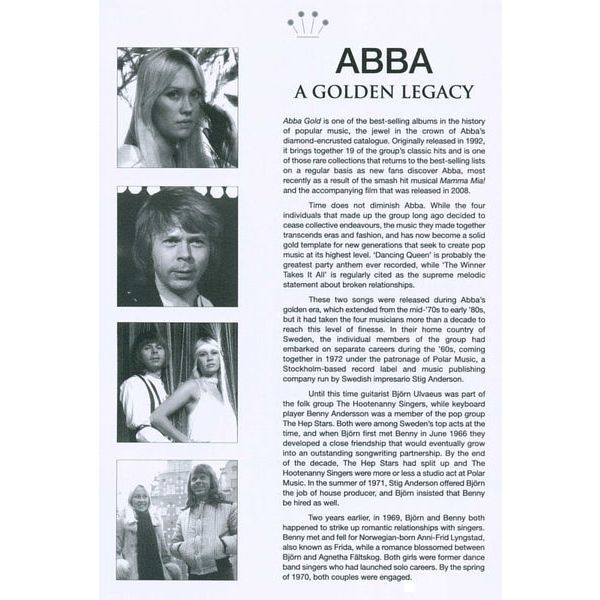Wise Publications ABBA Gold