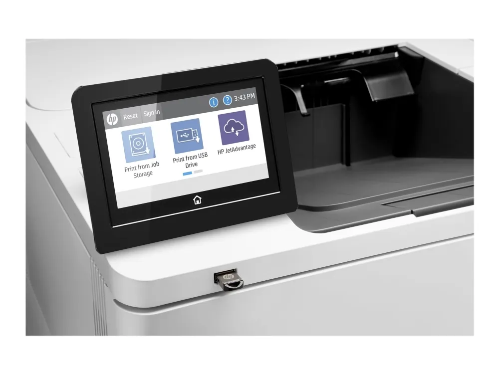 HP LaserJet Enterprise M612dn - Printer - S/H - Duplex - laser - A4/Legal - 1200 x 1200 dpi - op til 71 spm - kapacitet: 650 ark - USB 2.0, Gigabit LAN, USB 2.0 vært