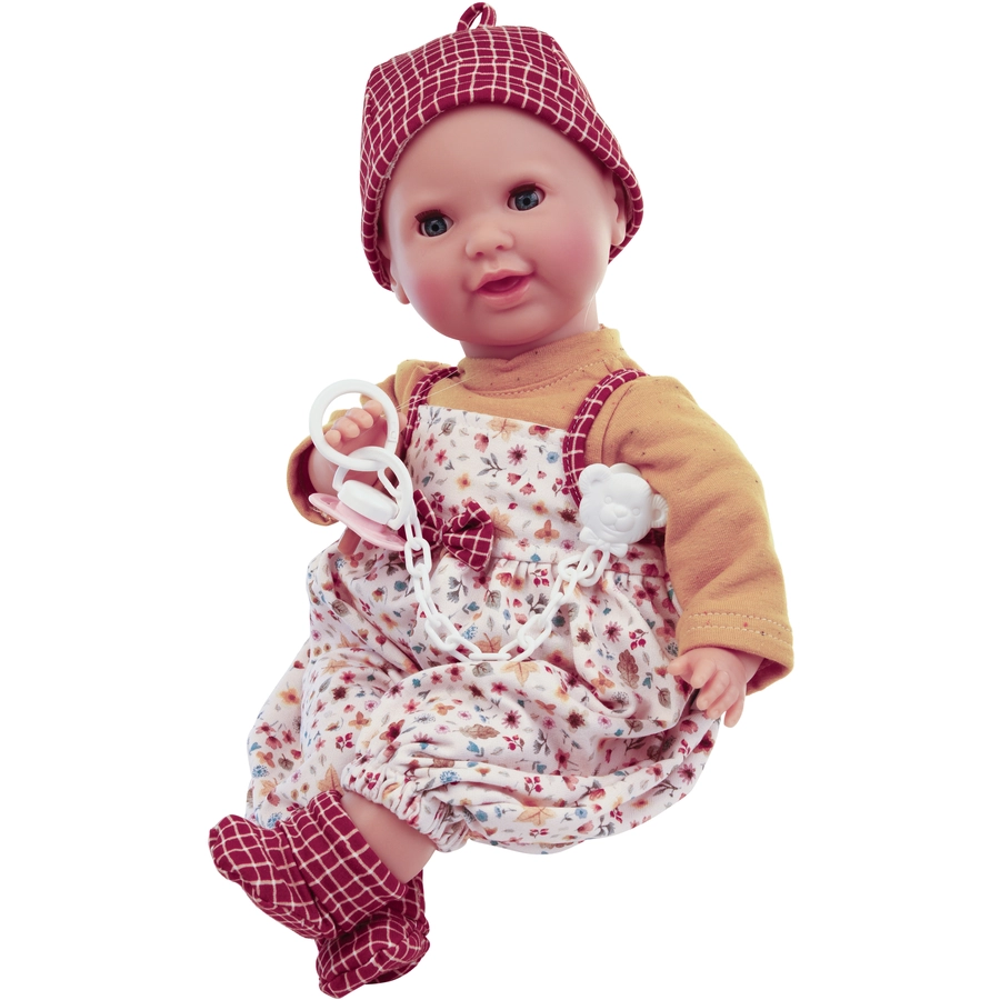 Schildkröt Schnullerbaby Lenchen Beige, Rot Beige