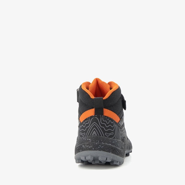 Blue Box hoge jongens sneakers zwart/oranje