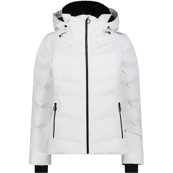 Veste de ski CMP WOMAN JACKET FIX HOOD WHITE