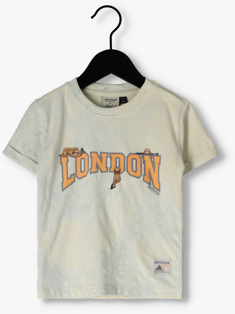 RETOUR lichtblauwe retour t-shirt sen