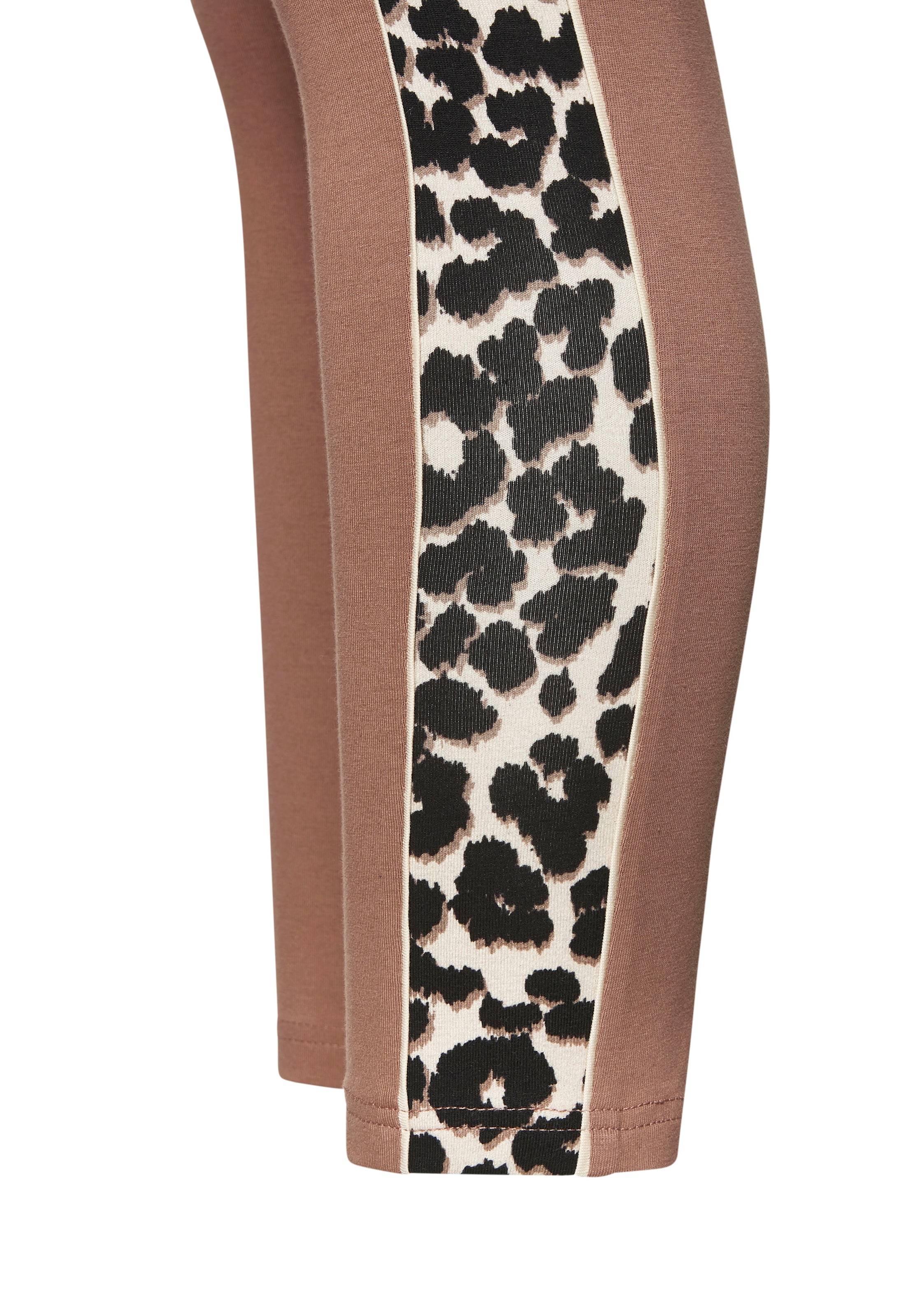 LASCANA ACTIVE Leggings  Einsätze mit Leopardenmuster an den Beinen