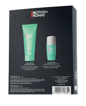 Biotherm Homme Aquapower Set mit Shower Gel 200ml-75ml