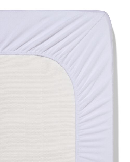 drap-housse boxspring molleton stretch 80x200 blanc