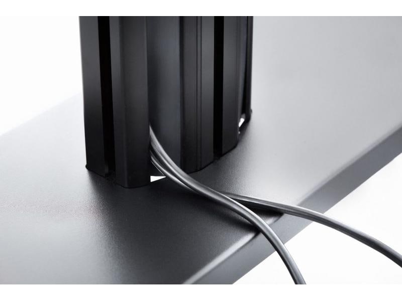 Edbak TV-Trolley TRV200 Schwarz Display Trolley, Tragkraft 120 kg, Vesa 100 x 100 bis 800 x 400