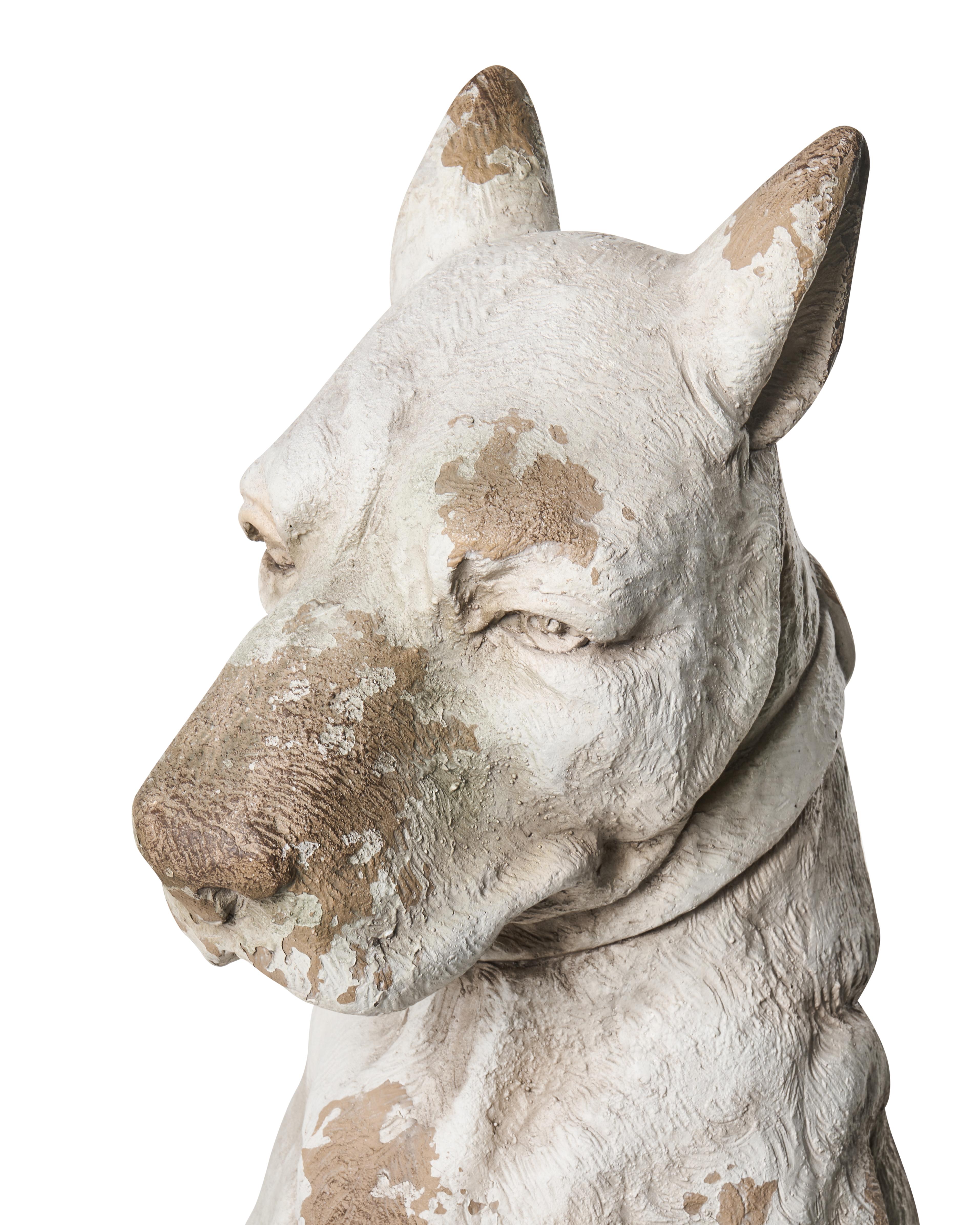 Tuinbeeld CAPALBIO Hond Beige