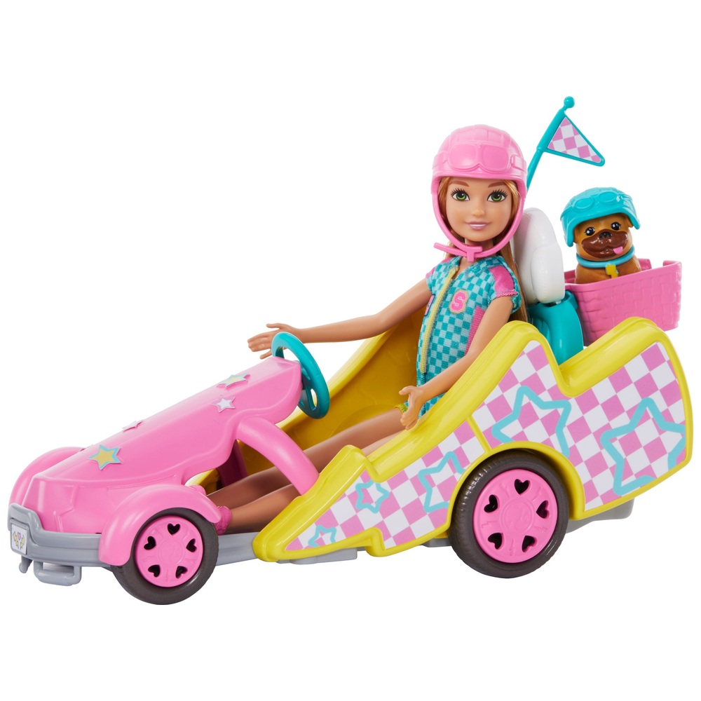 Barbie und Stacie retten Go-Kart-Set